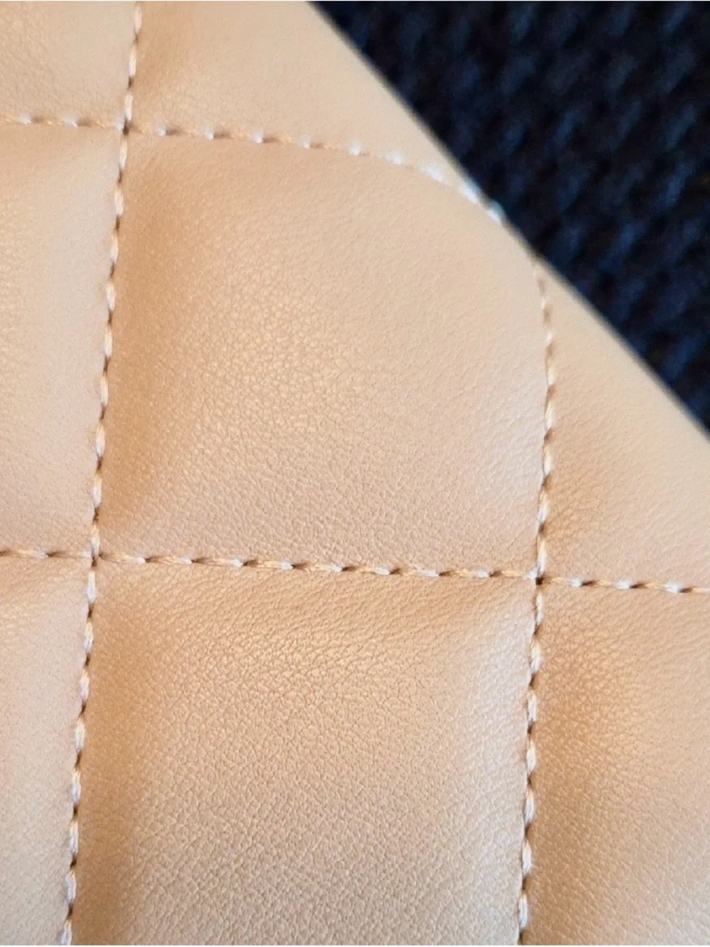 Juicy Couture Tan Quilted Wallet with Fun Charms